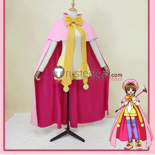 Card Captor Sakura Clear Card 2nd Season 11th The Final Judgement Cosplay Costume