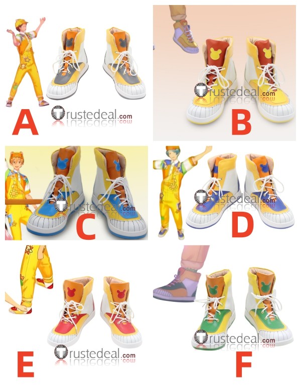 Ensemble Stars Hamtaro Collaboration Rabits Ryuseitai Tetora Nagumo Midori Takamine Kanata Shinkai Chiaki Morisawa Shinobu Sengoku Cosplay Shoes Boots