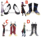 Ensemble Stars Enstars ALKALOID Valkyrie Mayoi Ayase Hiiro Amagi Aira Shiratori Tatsumi Kazehaya Cosplay Shoes Boots