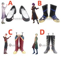 Ensemble Stars Enstars ALKALOID Valkyrie Mayoi Ayase Hiiro Amagi Aira Shiratori Tatsumi Kazehaya Cosplay Shoes Boots