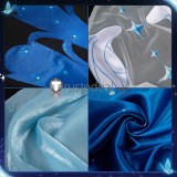 Wuthering Waves Black Shores Keeper The Shorekeeper Blue Cosplay Costume
