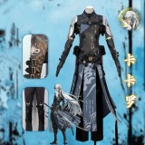Wuthering Waves Calcharo Black Cosplay Costume