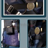 Wuthering Waves Calcharo Black Cosplay Costume