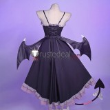 Yunyun Syndrome Rhythm Psychosis Little Devil Purple Cosplay Costume