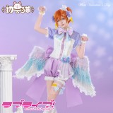 ChuShouMao Love Live Kotori Honoka Nico Umi Rin Hanayo Eli Maki Tojo Nozomi White Valentines Day Cosplay Costume