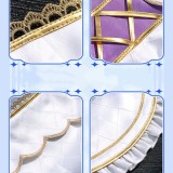 Love Live Makeup's Magic Nozomi Tojo Purple Dress Cosplay Costume