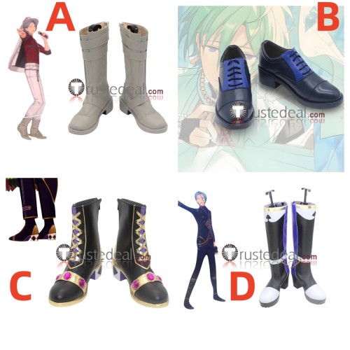 Ensemble Stars Crazy B HiMERU Rinne Amagi Kohaku Oukawa Niki Shiina Cosplay Shoes Boots