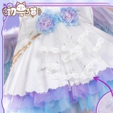 ChuShouMao Love Live Kotori Honoka Nico Umi Rin Hanayo Eli Maki Tojo Nozomi White Valentines Day Cosplay Costume