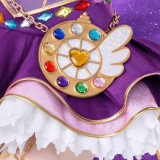 Love Live Makeup's Magic Nozomi Tojo Purple Dress Cosplay Costume