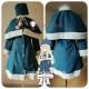Commission Pokemon Sun and Moon Lillie Winter Blue Cosplay Costume