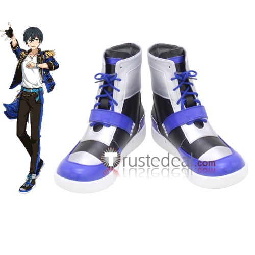 Ensemble Stars Trickstar Mao Isara Makoto Yuuki Hokuto Hidaka Subaru Akehoshi Cosplay Shoes Boots