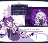 Yunyun Syndrome Rhythm Psychosis Little Devil Purple Cosplay Costume