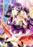 Love Live Makeup's Magic Nozomi Tojo Purple Dress Cosplay Costume