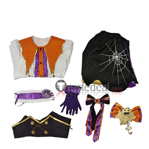 Umamusume Pretty Derby Rice Shower Halloween Purple Cosplay Costume