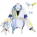 Uma Musume Pretty Derby The Decisive Neo Universe Curren Chan White Black Cosplay Costume