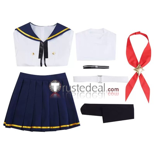 Uma Musume Pretty Derby The Decisive Oguri Cap Biwa Hayahide White Purple Cosplay Costumes