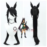 Uma Musume Pretty Derby Symboli Kris S Gran Alegria Mr. C.B. Super Creek Black Brown Cosplay Wigs