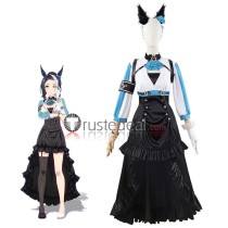 Uma Musume Pretty Derby Mejiro Ramonu Tail Dress Cosplay Costume