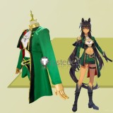 Uma Musume Pretty Derby The Decisive Symboli Kris S Gran Alegria Green Black Cosplay Costumes