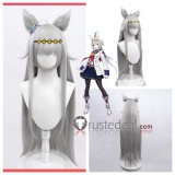 Uma Musume Pretty Derby Oguri Cap Biwa Hayahide Tokai Teio Narita Brian Grey Pink Brown Cosplay Wigs