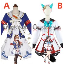 Uma Musume Pretty Derby Hokko Tarumae Silence Suzuka School Uniform Cosplay Costumes