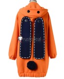 Kakegurui Gambler Runa Yomozuki Orange Coat Red Uniform Cosplay Costume