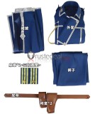 Full Metal Alchemist Edward Elric Roy Mustang Riza Hawkeye Red Blue Military Cosplay Costume