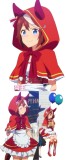 Uma Musume Pretty Derby The Decisive Mayano Top Gun Halloween Little Red Riding Hood Tokai Teio Cosplay Costumes