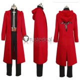 Full Metal Alchemist Edward Elric Roy Mustang Riza Hawkeye Red Blue Military Cosplay Costume