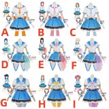 Love Live Sunshine Aqours SIF2 Chika Dia Riko Kanan Ruby Yoshiko You Mari Hanamaru Cosplay Costumes