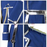 Full Metal Alchemist Edward Elric Roy Mustang Riza Hawkeye Red Blue Military Cosplay Costume