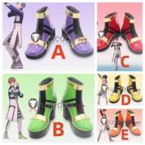 Ensemble Stars Ryuseitai Suisei HALATION Chiaki Morisawa Tetora Nagumo Kanata Shinkai Midori Takamine Shinobu Sengoku Cosplay Shoes Boots