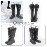 Ensemble Stars Knights Izumi Sena White Black Cosplay Shoes Boots