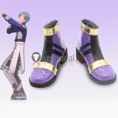 Ensemble Stars Ryuseitai Suisei HALATION Chiaki Morisawa Tetora Nagumo Kanata Shinkai Midori Takamine Shinobu Sengoku Cosplay Shoes Boots