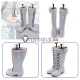 Ensemble Stars Knights Izumi Sena White Black Cosplay Shoes Boots