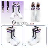 Ensemble Stars MaM Madara Mikejima Brown Black White Cosplay Shoes Boots