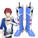 Ensemble Stars Knights Tsukasa Suou Blue Purple Green Cosplay Shoes Boots