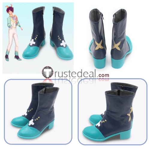 Ensemble Stars Easter Puffy Bunny Fine Wataru Hibiki 2wink Hinata Aoi ALKALOID Hiiro Amagi Ryuseitai Shinobu Sengoku Valkyrie Mika Kagehira Cosplay Shoes Boots