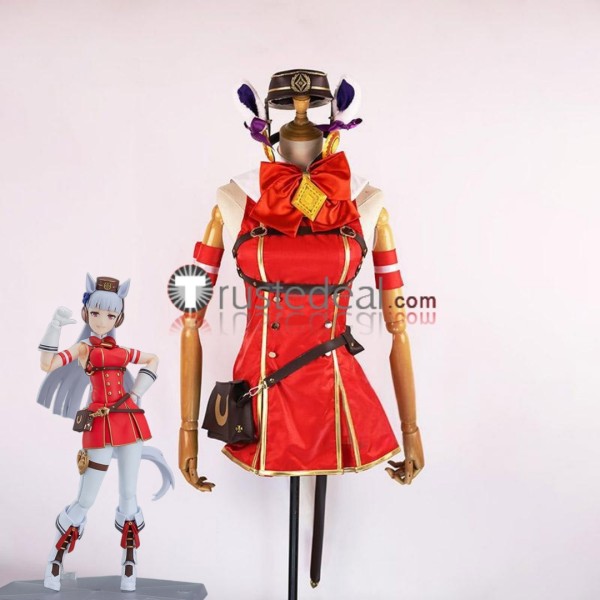 Uma Musume Pretty Derby The Decisive Gold Ship Red Cosplay Costume