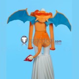 Gijinka Piplup Charizard Sylveon Jolteon Blue Orange White Yellow Fluffy Hoodie Claw Cosplay Costumes