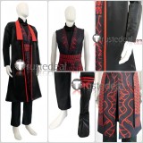 Limbus Company Jia Qiu Kong Qiu The Lord of Hongyuan Hong Lu Black Red Cosplay Costume