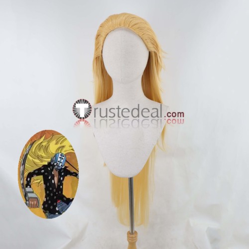One Piece Nami Killer Rebecca King Orange Golden Pink Grey White Styled Cosplay Wigs