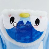 Gijinka Piplup Charizard Sylveon Jolteon Blue Orange White Yellow Fluffy Hoodie Claw Cosplay Costumes