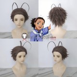 Yakitate!! Japan Kazuma Azuma Brown Styled Cosplay Wig
