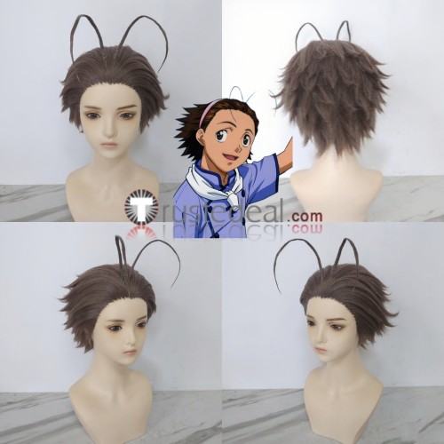Yakitate!! Japan Kazuma Azuma Brown Styled Cosplay Wig