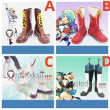 Ensemble Stars Rabits Hajime Shino Nazuna Nito Brown Red White Cosplay Shoes Boots