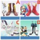 Ensemble Stars Rabits Hajime Shino Nazuna Nito Brown Red White Cosplay Shoes Boots