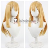 Dr. Stone Kohaku Ruri Yuzuriha Ogawa Golden Brown Cosplay Wigs