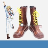 Ensemble Stars Rabits Hajime Shino Nazuna Nito Brown Red White Cosplay Shoes Boots