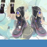 Ensemble Stars Knights Arashi Narukami Black White Cosplay Shoes Boots